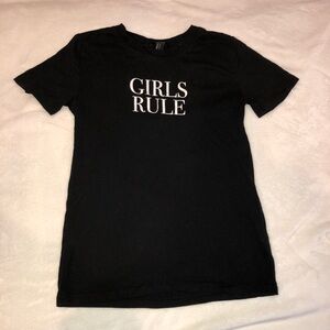 Forever 21 Girls Rule Tee